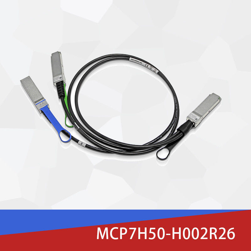 2m HDR100 Mellanox DAC Cable Direct Attach Fiber Kabel MCP7H50-H002R26 MCP7H50-V0xxR QSFP56