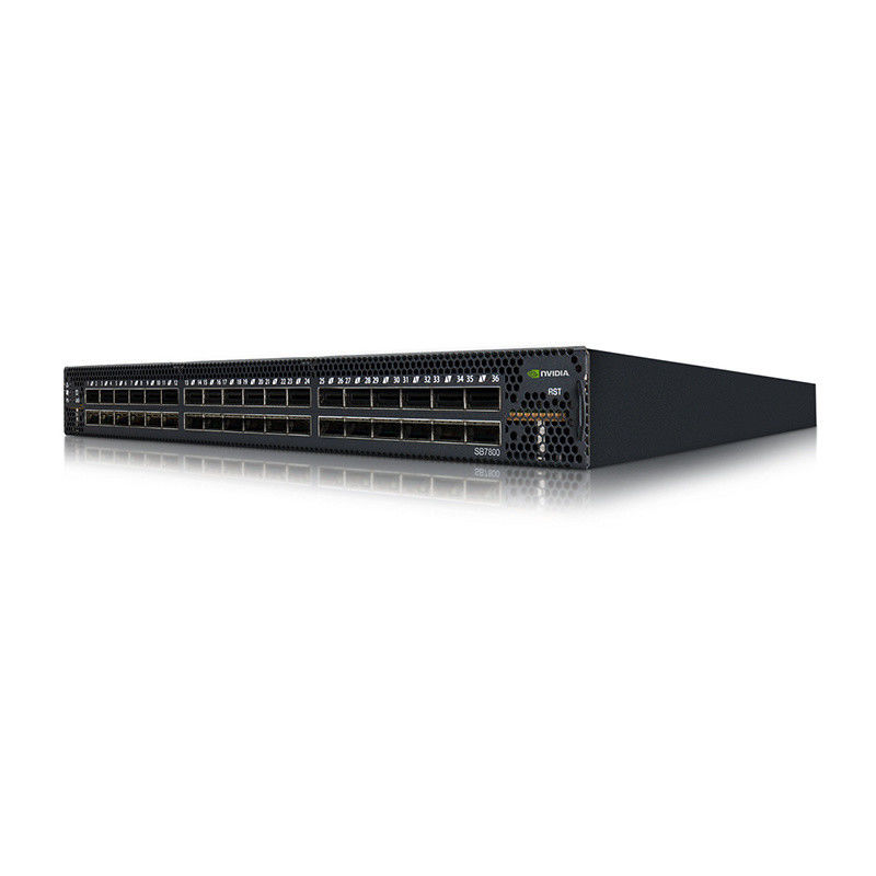 Het Netwerk schakelaar-IB 2 Gebaseerde EDR InfiniBand 1U 36 QSFP28 Havens van MSB7800-ES2F Mellanox