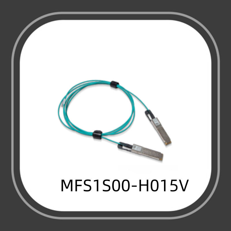 Mellanox AOC DAC-kabel 200G 15m QSFP56 Aoc glasvezelkabel MFS1S00-H015V actieve optische kabel