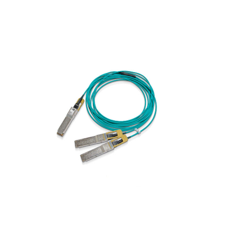 De lage van de de kabelmfs1s50-h005v Splitser van Latentiemellanox AOC Kabel Ethernet 200GbE aan 2x100GbE 5m