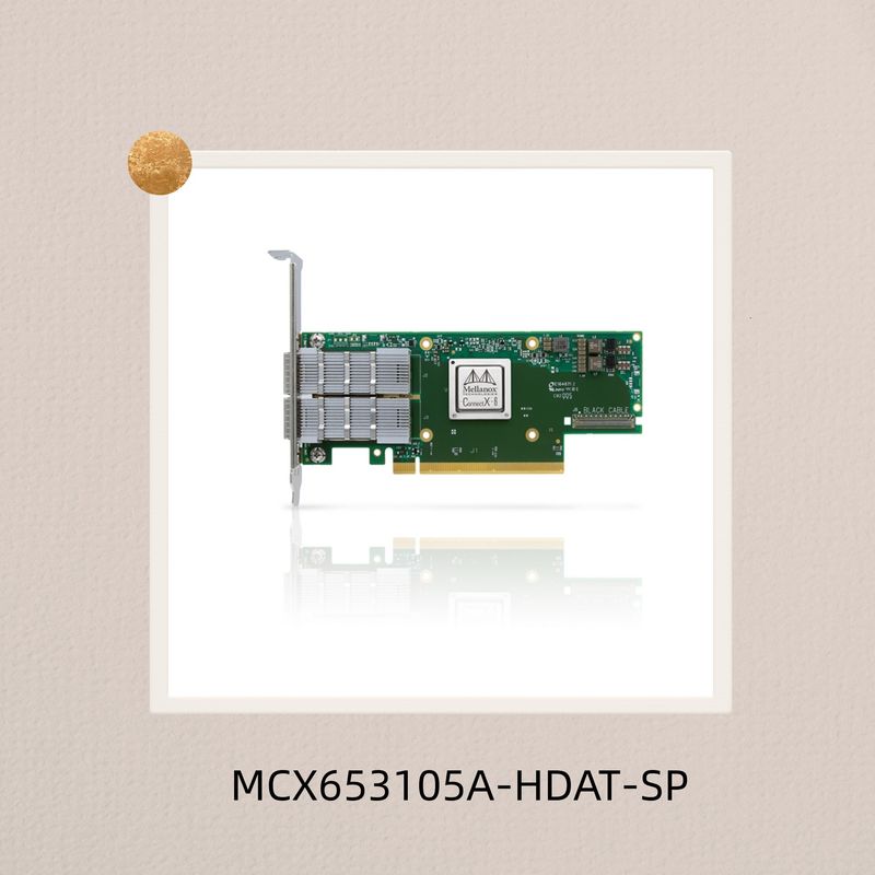 De Wortel van Mellanox mcx653105a-hdat-SP Secure Boot van Vertrouwenscrypto Versnelling voor server