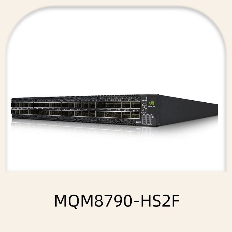 Het Netwerkschakelaar 40 van MQM8790-HS2F Mellanox Haven die niet Geleid HDR 200Gb/S blokkeren