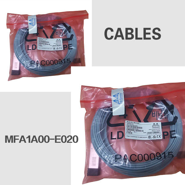 De Kabel IB 200Gb/S HDR van MFS1S50-H010V Mellanox aan de Lage Latentie van 2x100Gb/S HDR100 MMF 10m