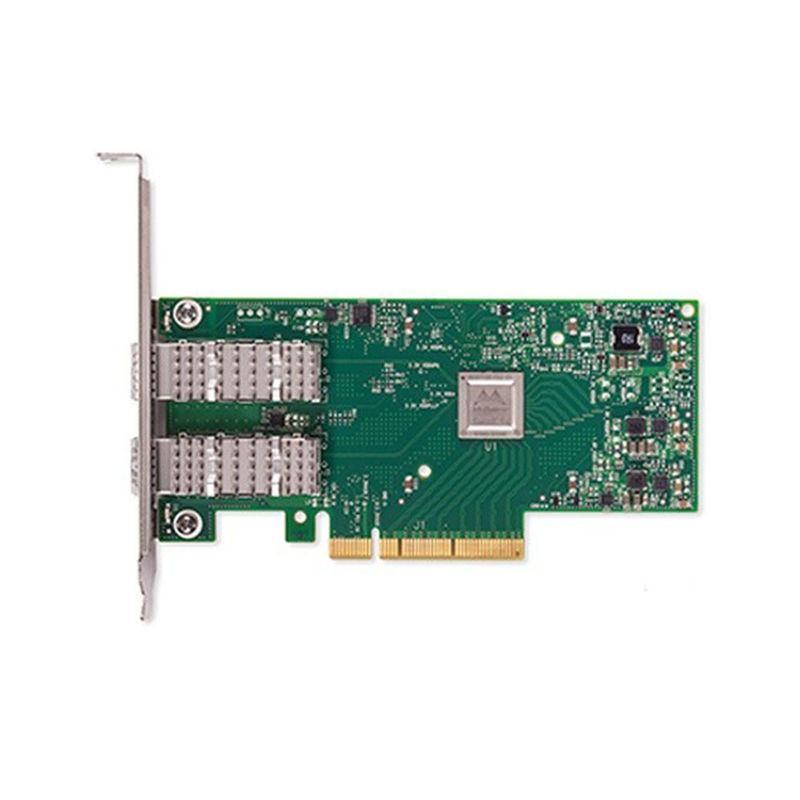 Mcx4121a-XCAT connectX-4 van de het Netwerkkaart 10GbE van Lx de ENGELSE Mellanox Dubbele Haven SFP28 PCIe3.0 X8