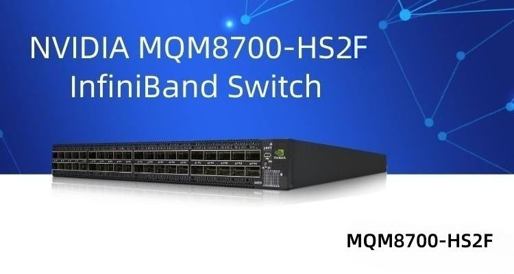 Het Netwerkschakelaar 40 Haven 200G InfiniBand van MQM8700-HS2F Mellanox voor Data Center