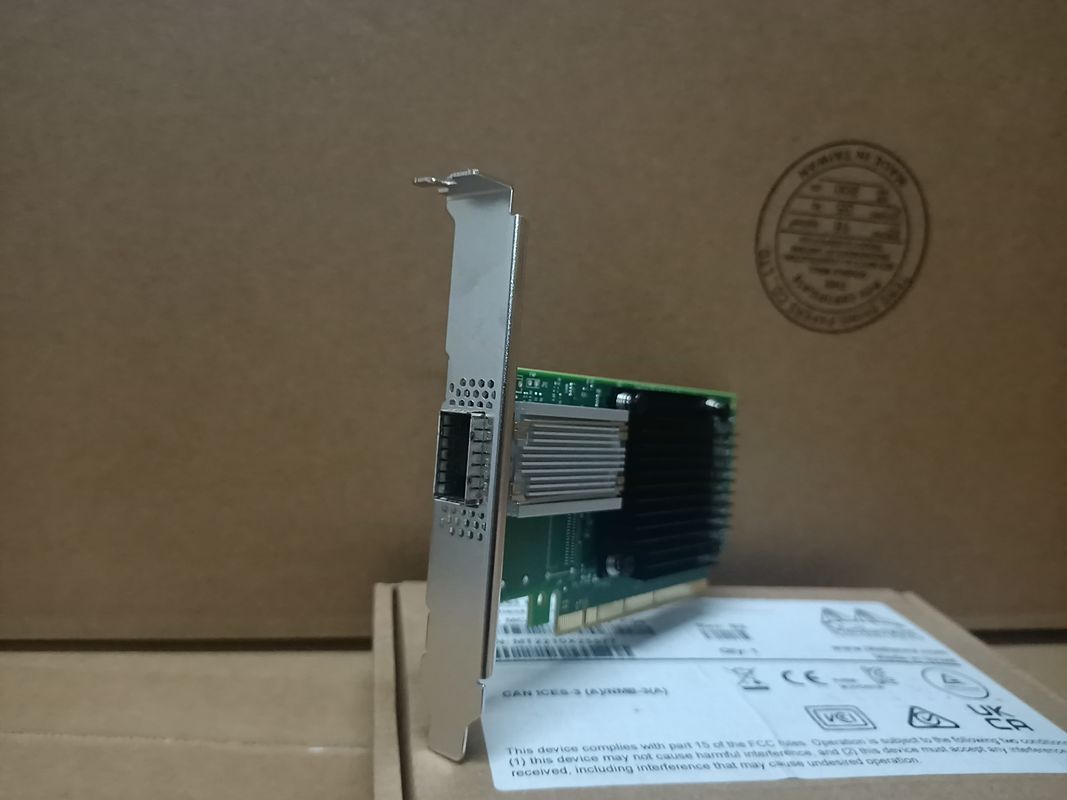 Mcx653106a-ECAT Mellanox 100gb Nic ConnectX- 6 de Dubbele Haven van VPI Hdr100 Edr Ib
