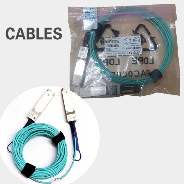 20 van de Actieve Vezelmeters Kabel 200Gb/S VPI IB HDR en 200GbE QSFP56 MFS1S00-H020V