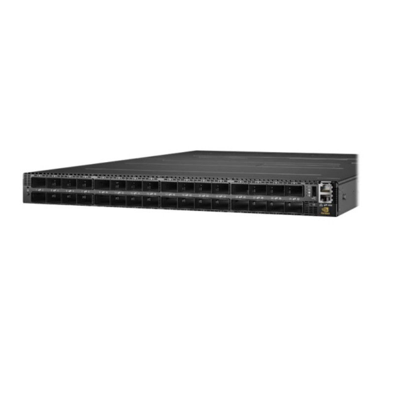 Infiniband MQM9700-NS2F Mellanox Network Switch 400G 16,8 Tbps voor Server