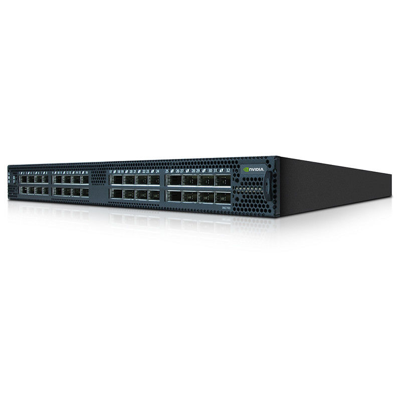MSN2700-CS2F Mellanox Switch Spectrum gebaseerd op 32 poorten 100GbE Open Ethernet Platform