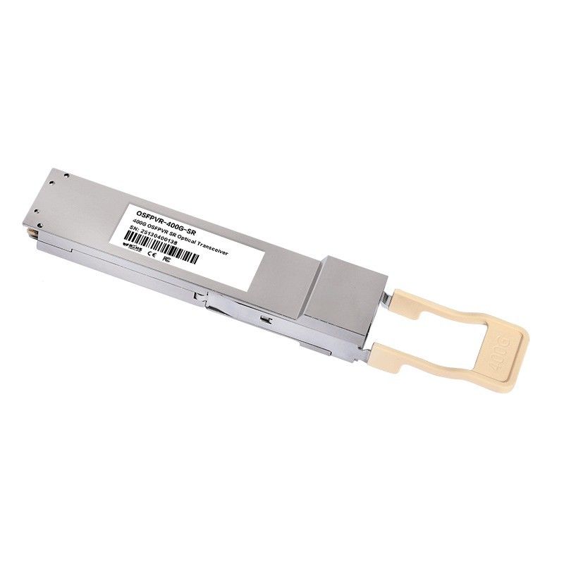Bandbreedte 400G Ethernet-netwerk OSFP SR4 Multimode Fiber Transceiver-module met digitale diagnostische functies