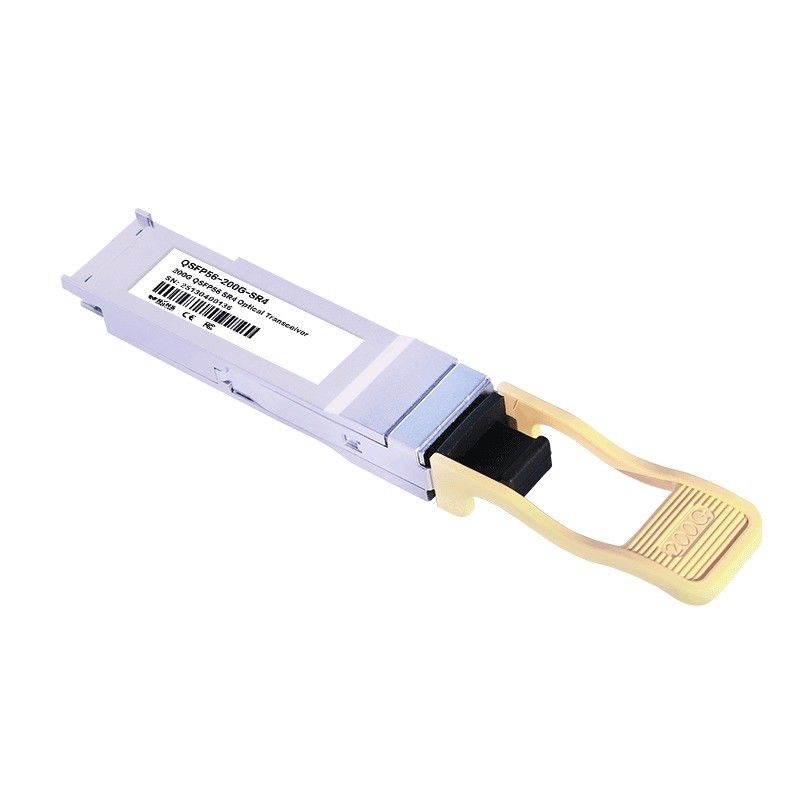 200G-SR4 Multimode Optische Transceiver 200G Hot Pluggable Design 1 Max 4W Power Min Receivable Compatibel met OM3/OM4