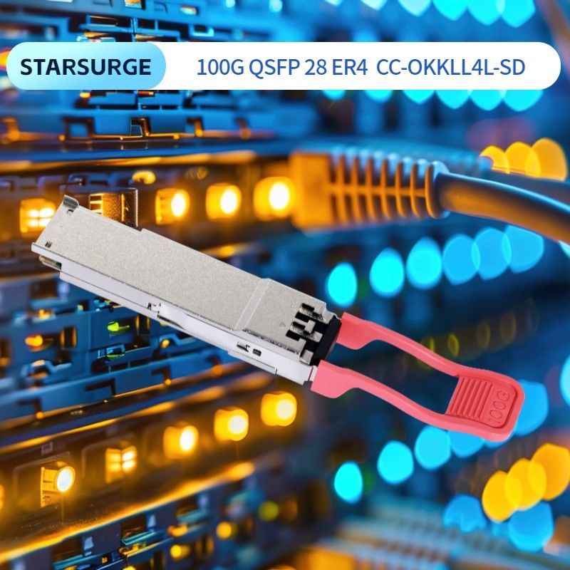 3.3V DC Power Source Computing Interconnect 100G QSFP28 BIDI SR Transceiver voor datacentrum Hot Pluggable Optical Module