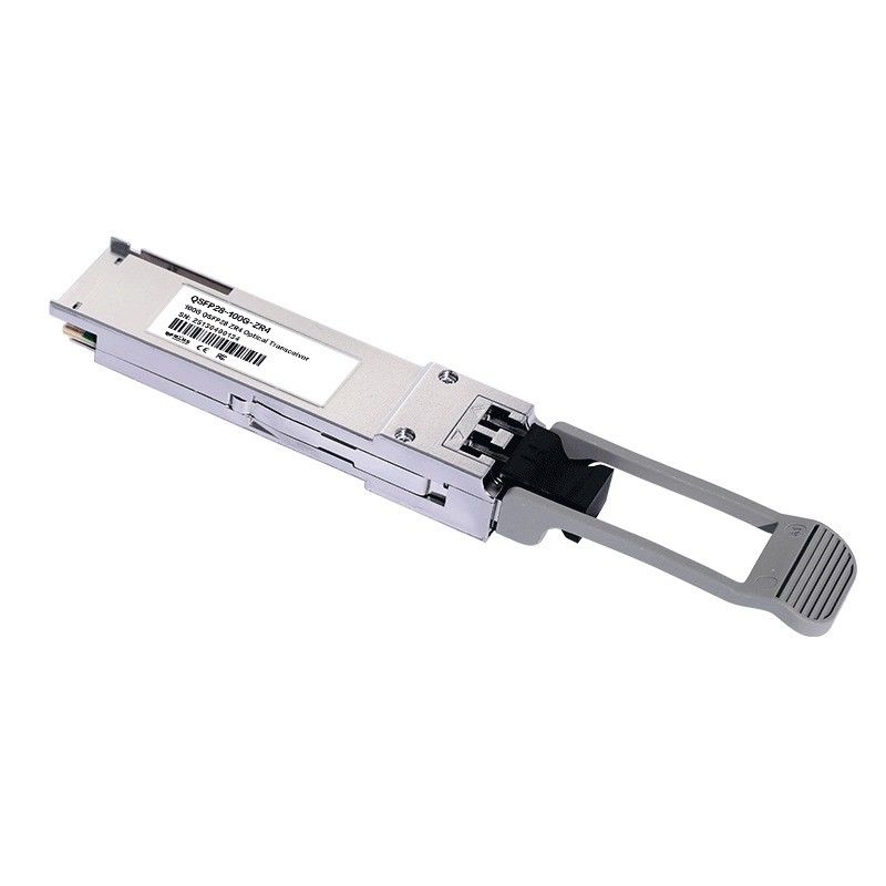 100G QSFP28 ZR4 LC Duplex Optische Transceiver 80km SFP28 LR4 103Gbps EML LAN-WDM Transceiver met digitale diagnose