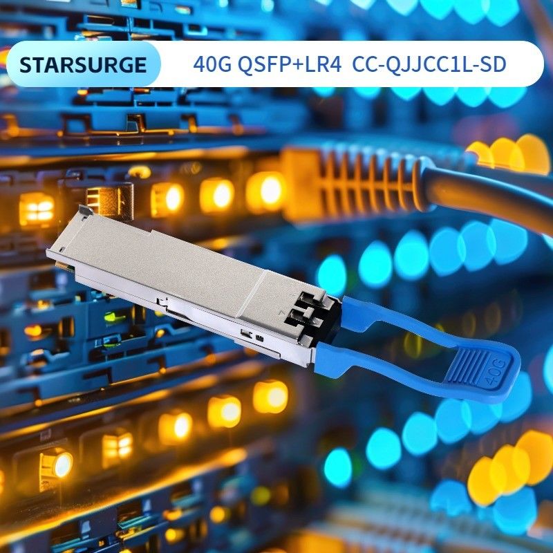 40Gb/s QSFP Multimode optische module BIDI 850/908nm Optische Transceiver Duplex LC IP-netwerk Tot 70m over OM3 100m over OM4