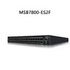 Stroomlijn uw netwerk met de MSB7800-ES2F beheerde 36-poorts rack-mountable switch in zwart/grijs