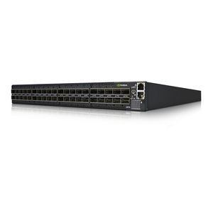 MQM8700-HS2F Mellanox Switch Snelheid 200GB/S Infiniband met 40 QSFP56 Poorten en Transmissiesnelheid van 10/100/1000Mbps