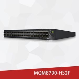 Snelheidsgegevensoverdracht MQM8790-HS2F Quantum HDR 40 poorten 200G QSFP56 IB-switch met 10/100/1000Mbps transmissie-snelheid