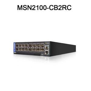 Nvidia Mellanox Spectrum Gebaseerde 1U Open Ethernet Switch met Cumulus Linux MSN2100-CB2RC 16 QSFP28 Poorten en EDR Max Snelheid