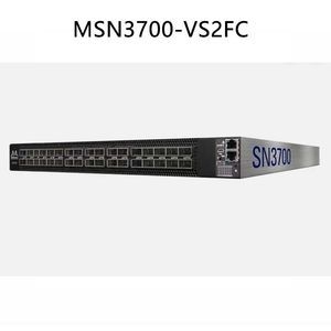 Infiniband Technologie Mellanox MSN3700-Vs2FC 200gbe 1u Open Ethernet Switch met Cumulus Linux en 64 Poorten 2 Voedingen