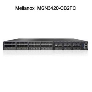 Maximale snelheid 100 g Nvidia Spectrum-2 gebaseerd op 1U Open Ethernet Switch met Cumulus Linux 48 SFP28 12 QSFP28 poorten MSN3420-CB2FC