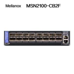 Mellanox MSN2100-CB2f Nvidia Spectrum 1u Switch met Stackable Functie en 100gbe Transmissiesnelheid