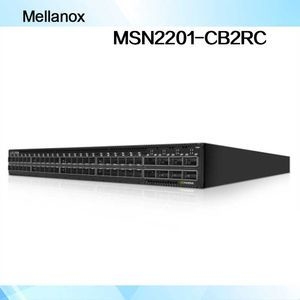 1u Open Ethernet Switch met Cumulus Linux, 48 RJ45 poorten en 4 QSFP28 poorten, Dubbele Voeding AC, 43.6*433.2*590.6 mm, Functie Lacp