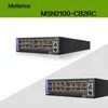 1u Nvidia Spectrum 100gbe Switch met Cumulus Linux 16 Qsfp28 Poorten 2 AC Voedingen X86 2-Core Korte Diepte C2p Luchtstroom Max Snelheid 1g