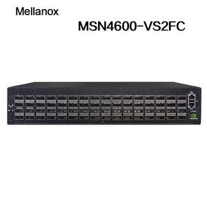 2U Open Ethernet Switch met Cumulus Linux 64 QSFP56 Poorten X86 CPU Standaard Diepte P2C 5000 Transmissiesnelheid 100GB Snelheid