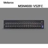 2U Open Ethernet Switch met Cumulus Linux 64 QSFP56 Poorten X86 CPU Standaard Diepte P2C 5000 Transmissiesnelheid 100GB Snelheid
