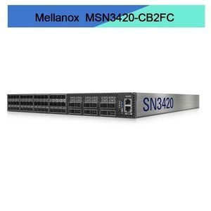 Netwerkoplossing MSN3420-CB2FC Ethernet Switch 48 SFP28 12 Qsfp28-poorten voor snelle gegevensoverdracht