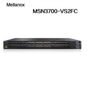 Eth Technology Advanced Mellanox Ethernet Switch MSN3700-Vs2FC met Cumulus Linux 32 Qsfp56 poorten 2 stroomvoorzieningen AC