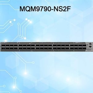 Speed Vlan Ondersteuning Mellanox Nvidia Qm9790 1u Ndr 400gbps Infiniband Switch Mqm9790-Ns2f voor Naadloze Netwerken
