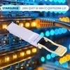 Qsfp56 Sr4 200gbase-Sr4 850nm 100m Dom MPO-12/Upc Mmf Qsfp56-200g-Sr4 200g Sr4 optische transceivermodule