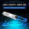 Qsfp 40g Sr Bd 40g/100GB Dual Rate Bidi Bdsr 850nm 100m LC Duplex Connector Multimode Qsfp 40g Sr Glasvezel Transceiver