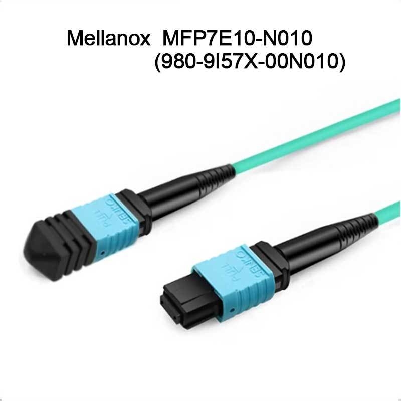 MFP7E10-N010 Mellanox AOC Passieve vezelkabel MMF MPO12 APC Tot MPO12 APC 10m