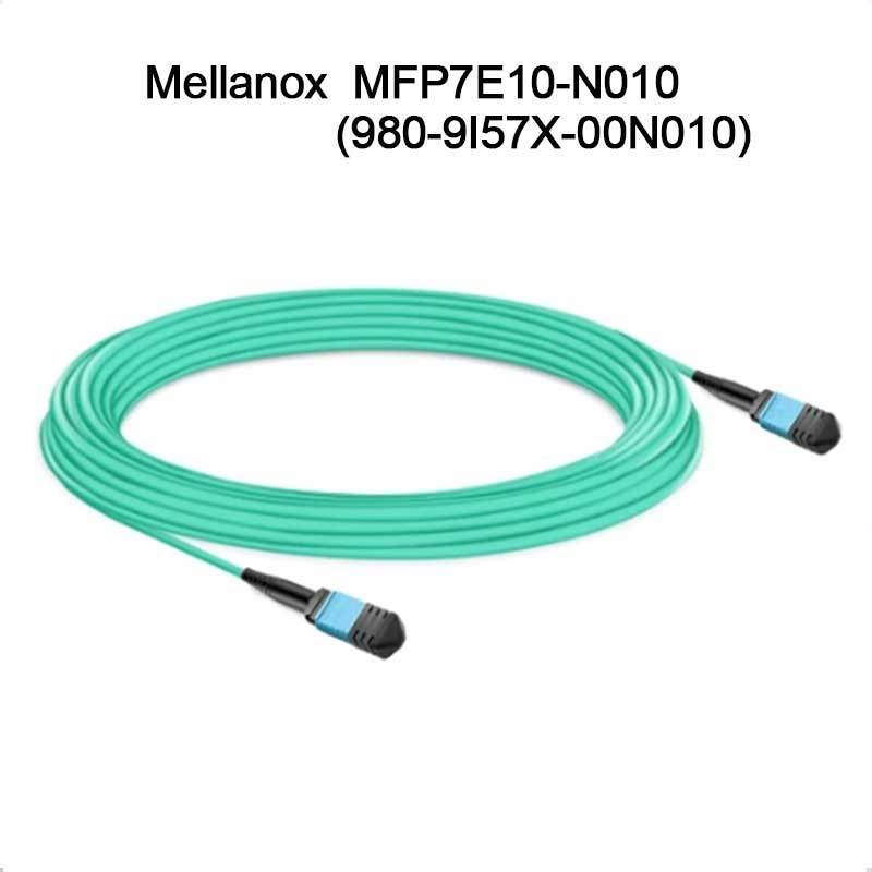 MFP7E10-N010 Mellanox AOC Passieve vezelkabel MMF MPO12 APC Tot MPO12 APC 10m