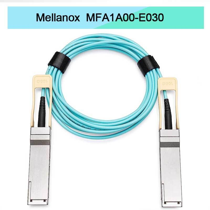 VCSEL-gebaseerde QSFP Mellanox AOC-kabel MFA1A00-E030 IB EDR tot 100 Gb/s
