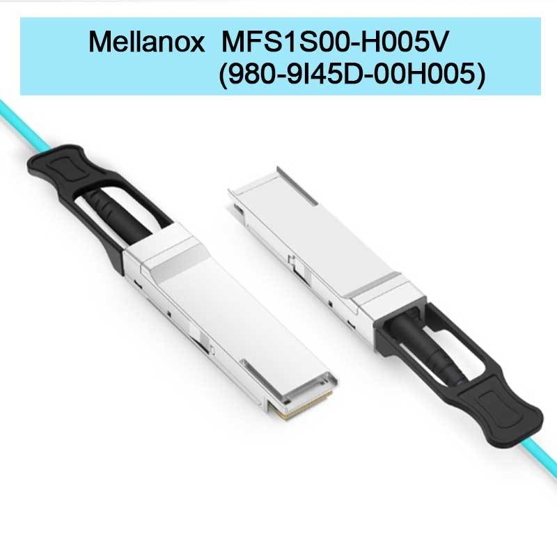 MFS1S00-H005V(980-9I45D-00H005) AOC Actieve Optische Kabel Tot 200 Gb/s IB HDR QSFP56 5m