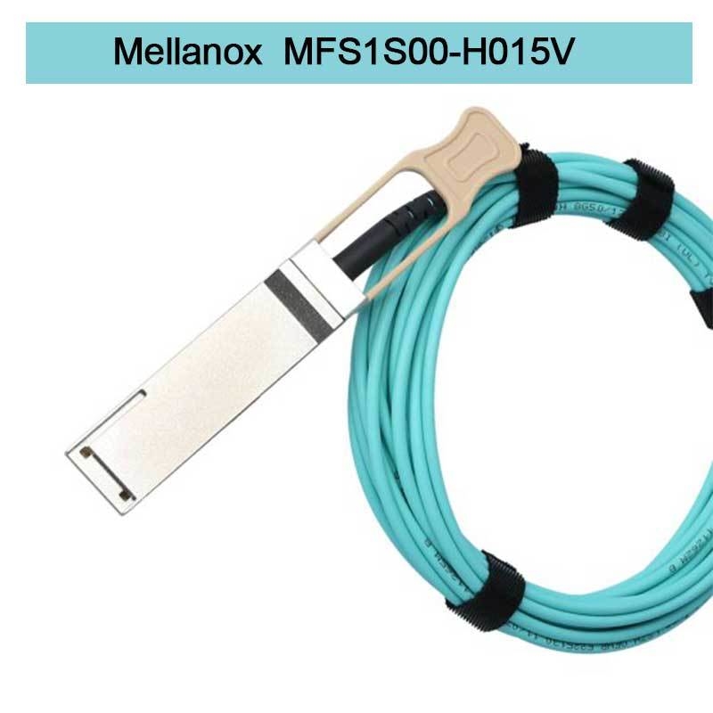 Van de de Vezelkabel van de Mellanoxaoc DAC kabel MFS1S00-H015V Aoc Snelle Efficiënte de Data Centerverbindingen 100GbE 25GbE
