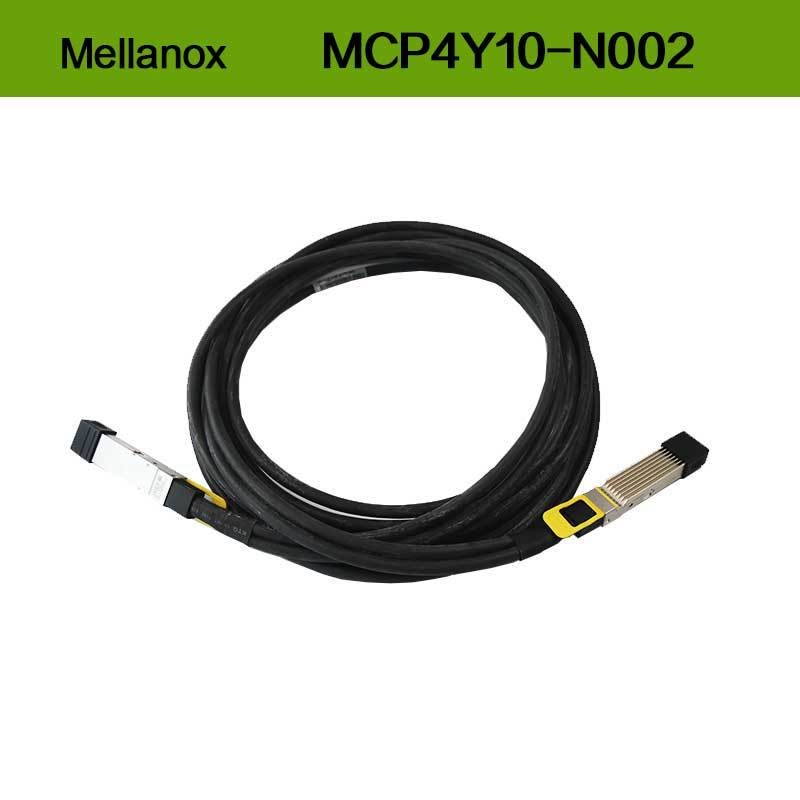 Nvidia Kabel Mcp4y10-Nxxx Twin-Port 2X400GB/S Osfp naar 2X400GB/S Osfp Passieve Dac Mcp4y10-N002 (980-9IA0I-00N002)