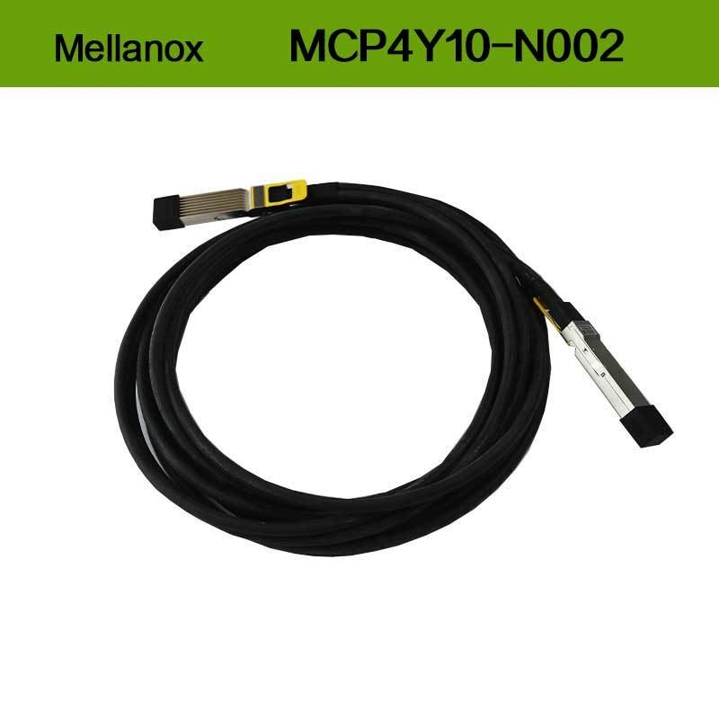 Nvidia Kabel Mcp4y10-Nxxx Twin-Port 2X400GB/S Osfp naar 2X400GB/S Osfp Passieve Dac Mcp4y10-N002 (980-9IA0I-00N002)