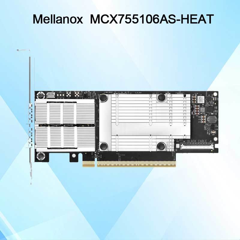 MCX755106as-Warmte (900-9X7AH-0078-DTZ) Nvidia Connectx-7 200g Ethernet Adapter met Dubbele Poorten