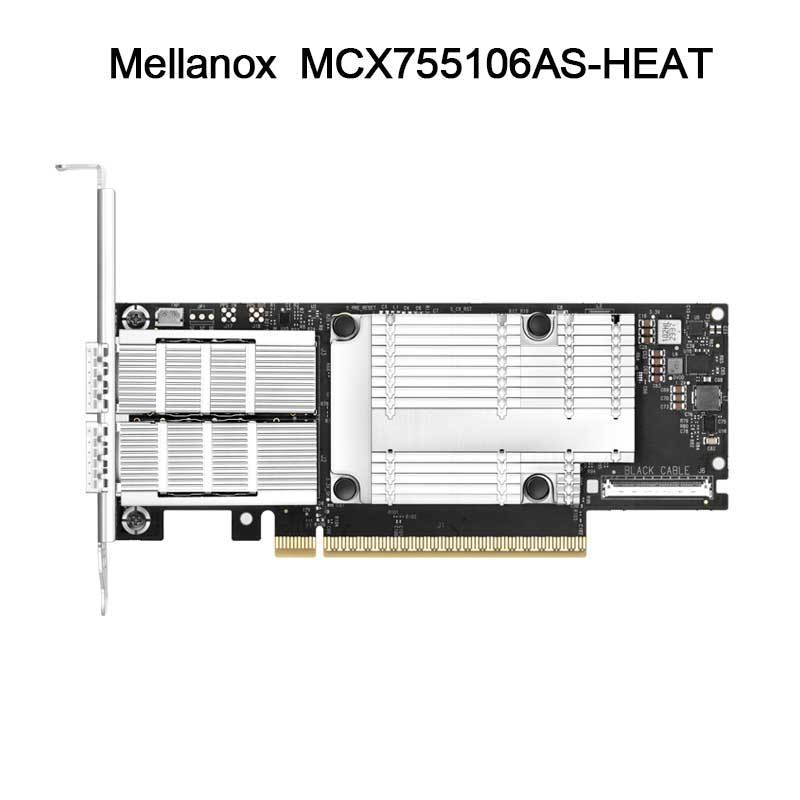 MCX755106as-Warmte (900-9X7AH-0078-DTZ) Nvidia Connectx-7 200g Ethernet Adapter met Dubbele Poorten