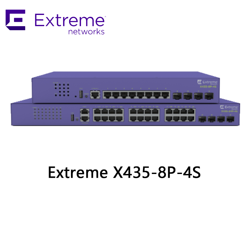 Mellanox Netwerk Switch High-Performance Extreme X435-8p-4s Netwerk Switch voor Snelle Connectiviteit