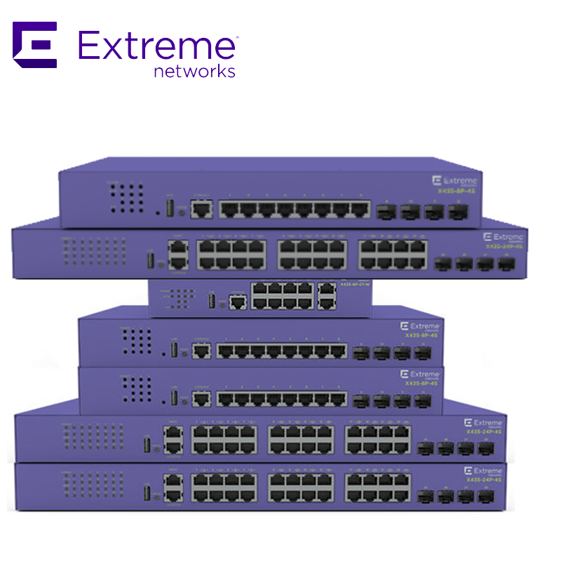 Mellanox Netwerk Switch High-Performance Extreme X435-8p-4s Netwerk Switch voor Snelle Connectiviteit