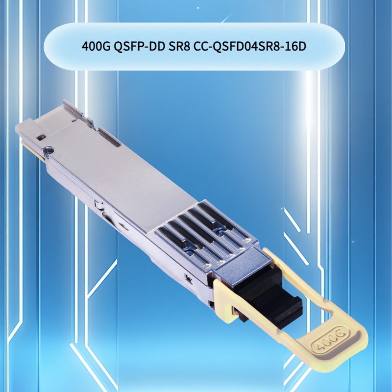 High-Speed 400g Qsfp-Dd Sr8 optische transceivermodule voor datacenters