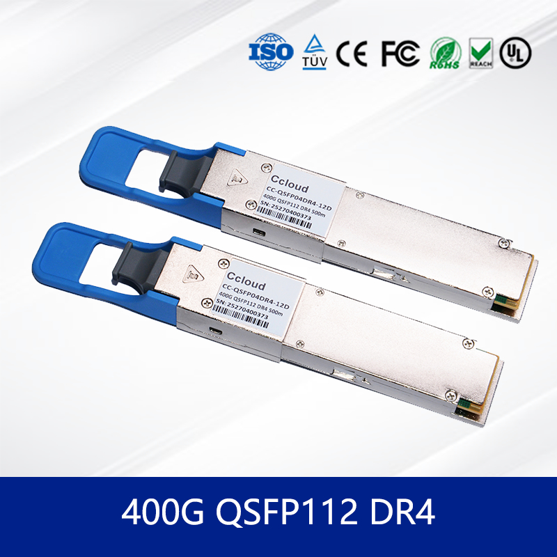 Hoge snelheid 400G QSFP112 DR4 optische transceivermodule voor datacenters Grote hoeveelheid spotgoederen