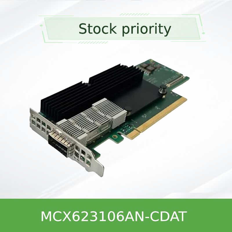 De Adapters NIC connectX-6 ENGELSE 100GbE het Netwerkkaart mcx623106an-CDAT van QSFP56 Mellanox Ethernet van Dx
