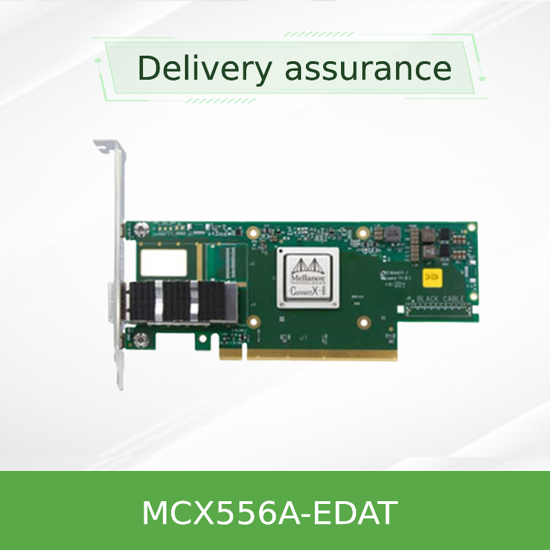 ConnectX-5 ex VPI-het Netwerkkaart EDR InfiniBand van Adaptermellanox en de Dubbele Haven QSFP28 mcx556a-EDAT van 100GbE