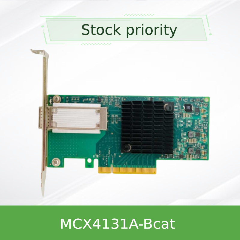 Mellanox Network Card Nieuwe originele Nvidia Adapter MCX4131A-Bcat Connectx-4 Infiniband